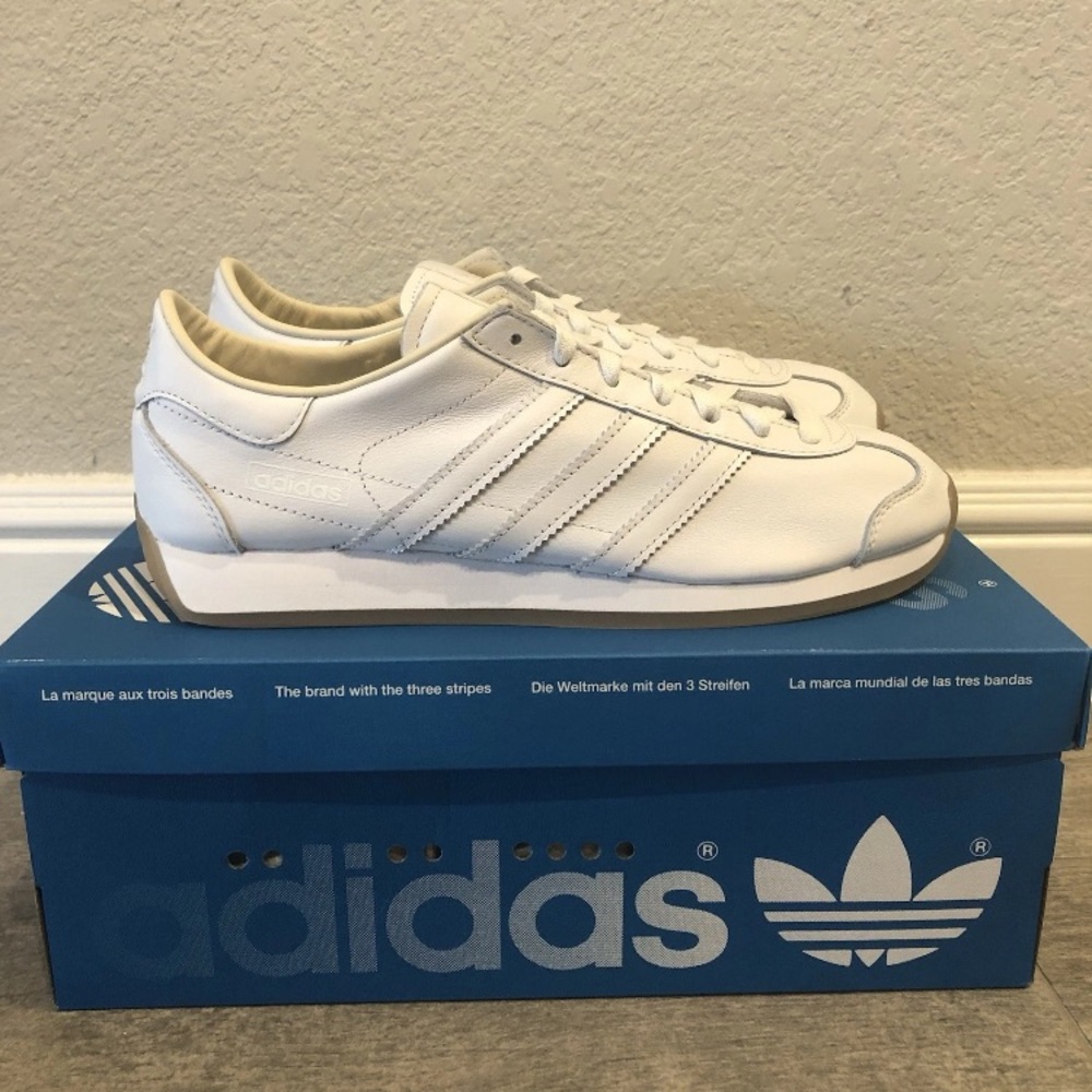New Adidas Original Country Japan Sneakers Cloud White Gum Men Shoes Multi Sizes